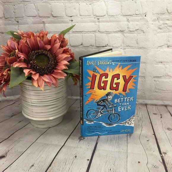 annie barrows iggy is better than ever children's Book - Picture 1 of 3